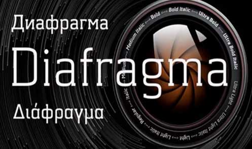 Diafragma Font Family