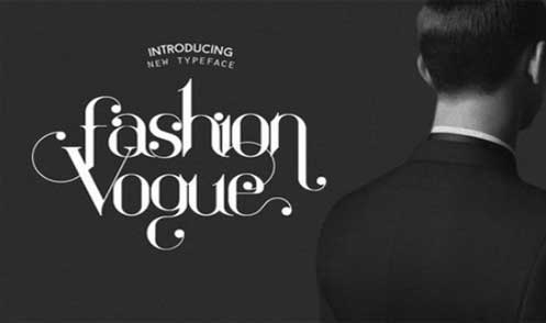 Fashion Vogue Display Font