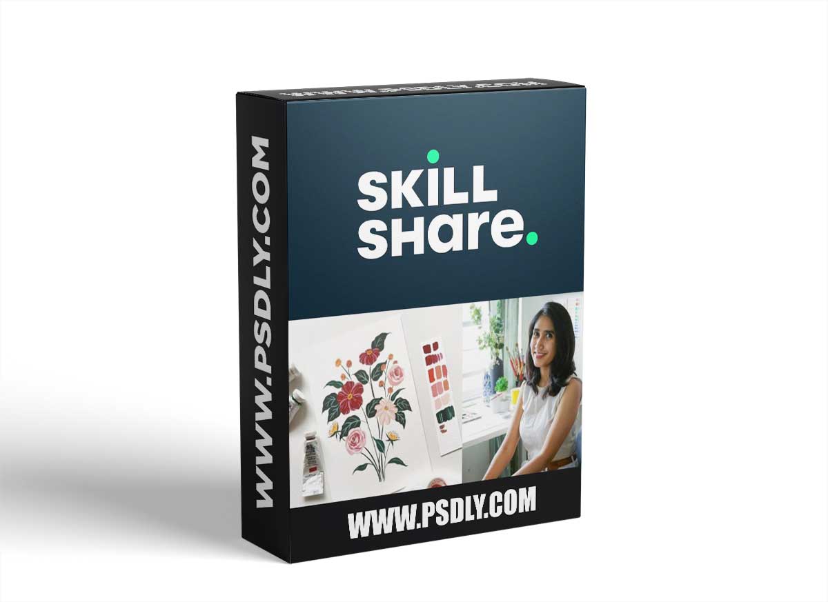 Floral Exploration with Gouache : Learn to Paint Flowers and Create Beautiful Compositions