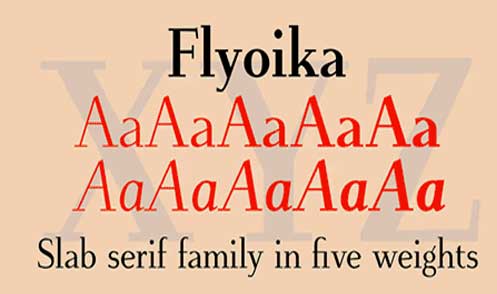 Flyoika Font Family