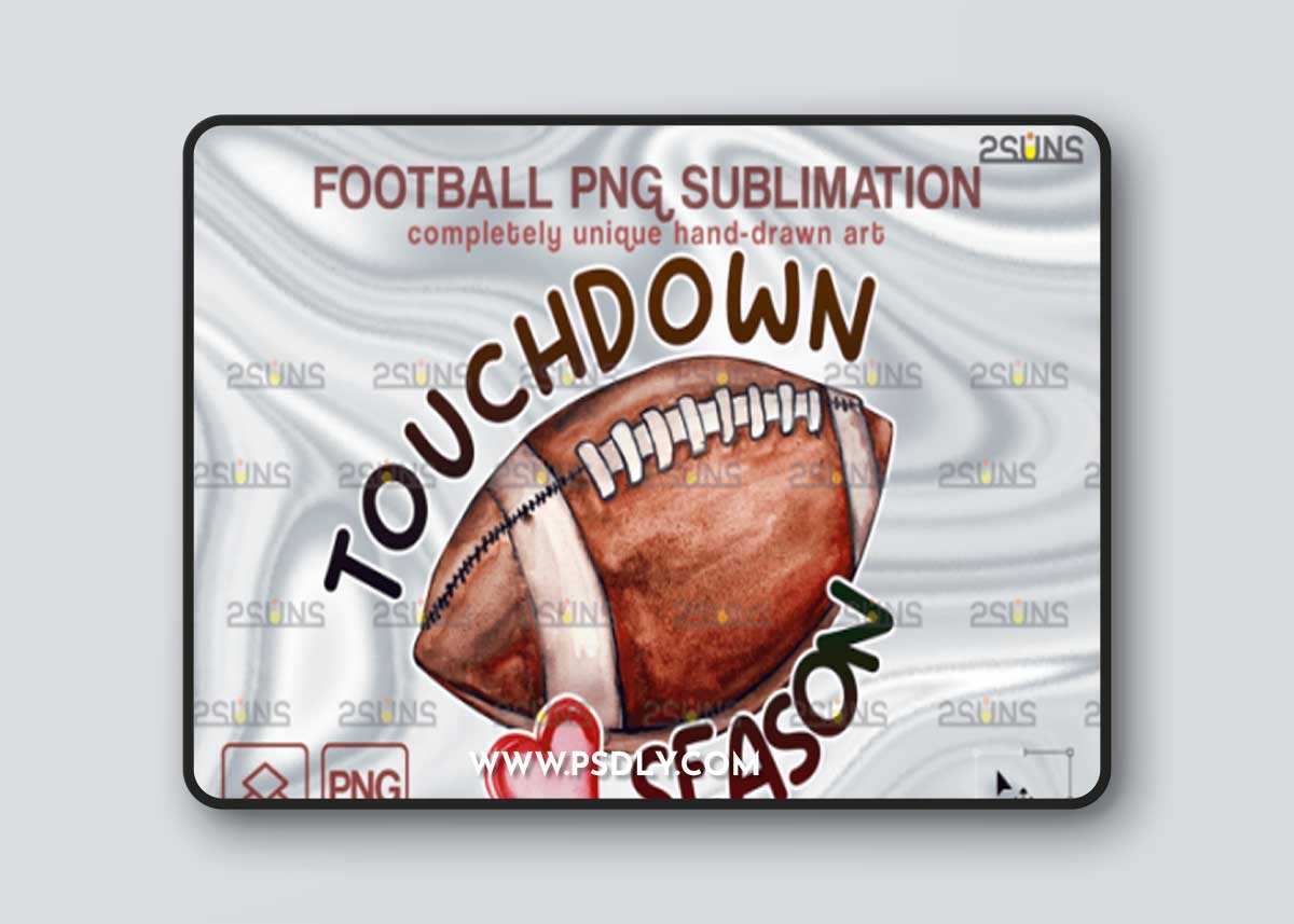 Football Touchdown Sublimation 7398493