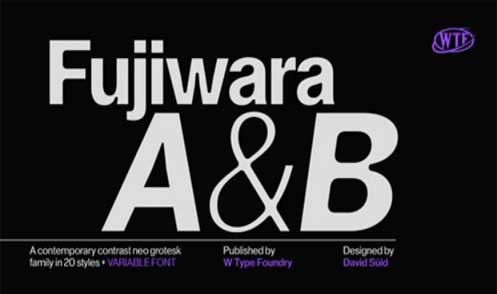 Fujiwara Font Family
