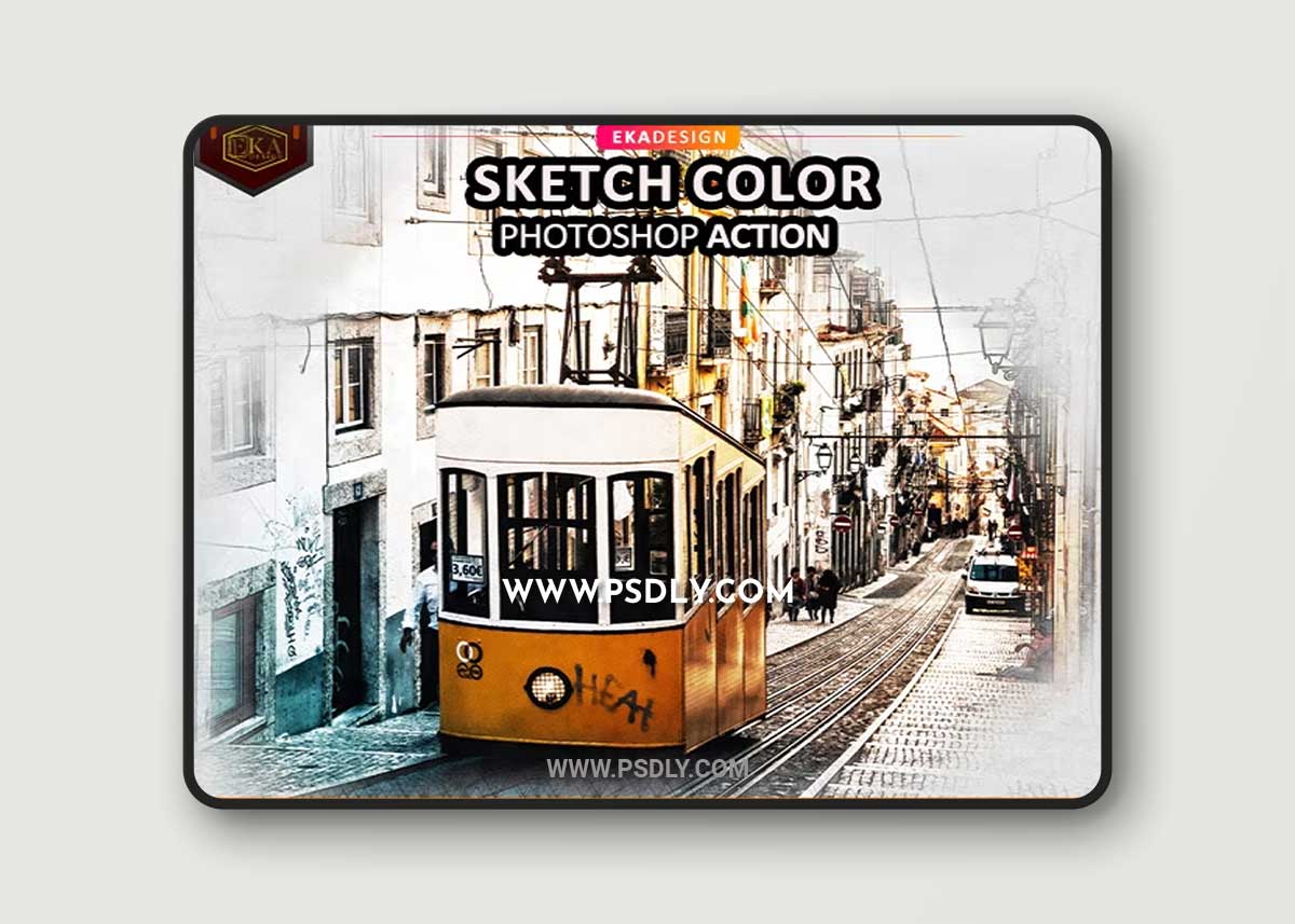GraphicRiver - Sketch Color Photosop Action 33005478