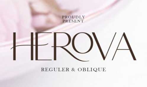 Herova Font