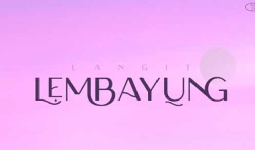 Langit Lembayung Font