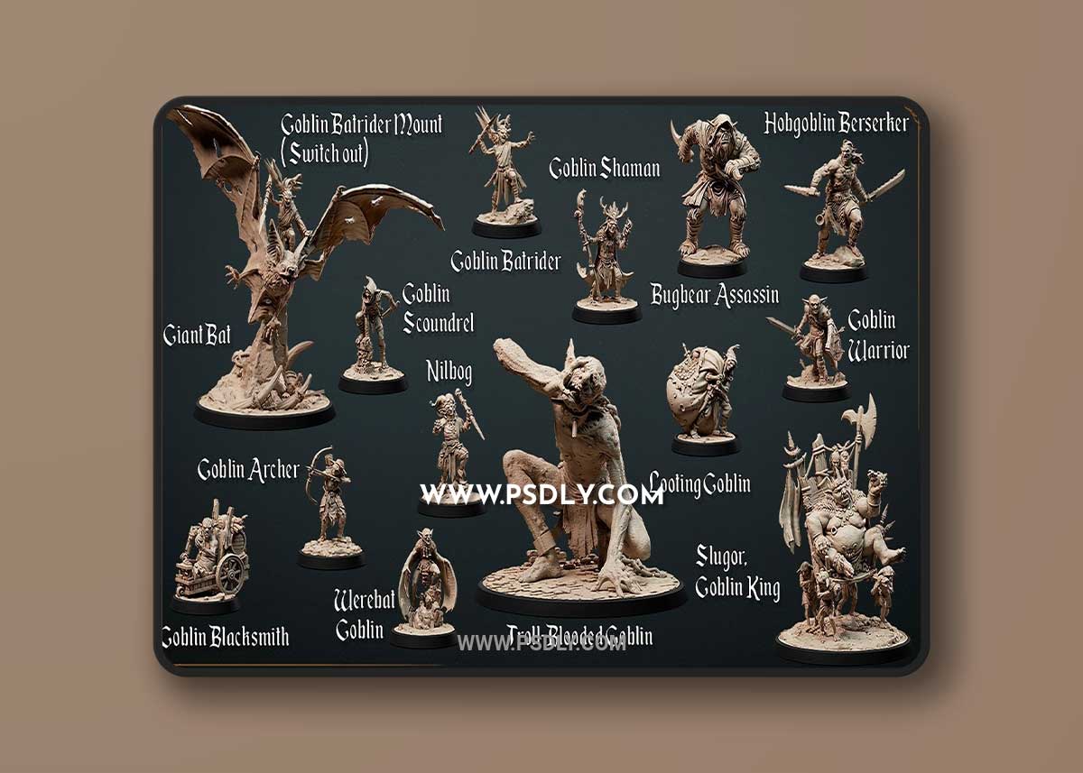 Loot Studios - Goblin Mines July 2022 3D Model