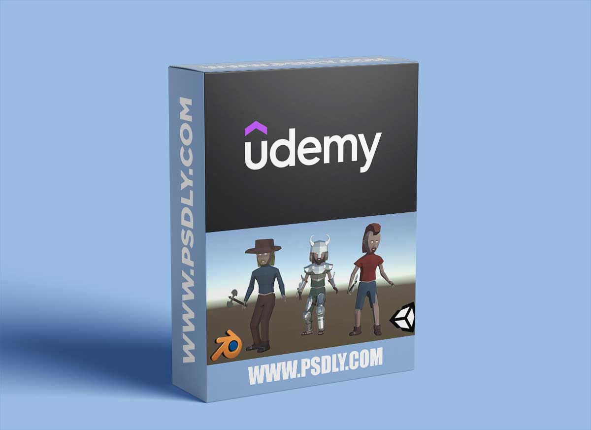 Low-Poly Character Modeling & Animation in Blender for Unity