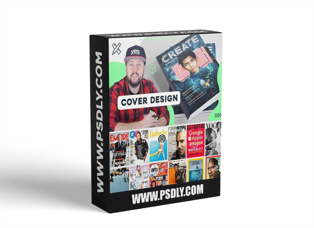 Magazine Cover Design with Adobe Photoshop, Illustrator and InDesign