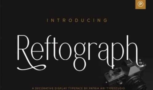 Reftograph Font