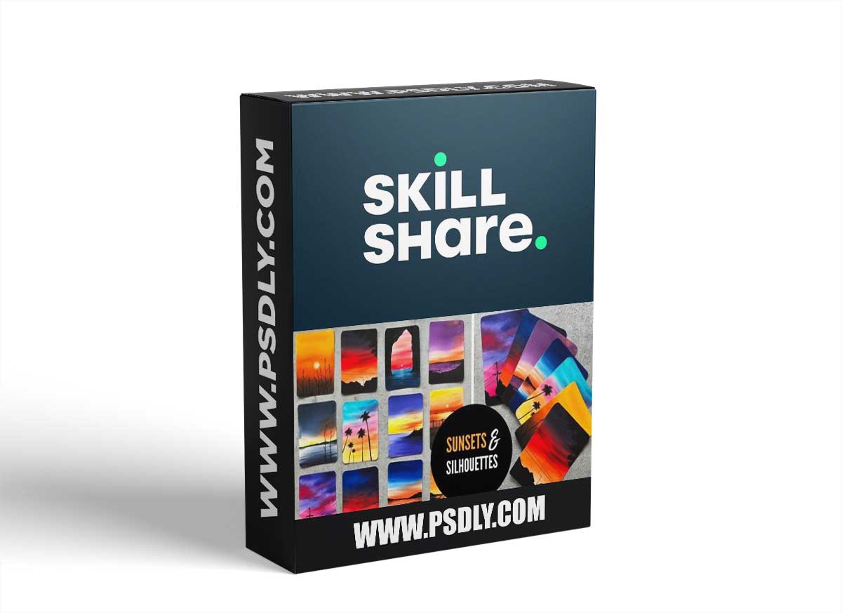 SUNSETS AND SILHOUETTES - A 30 Day Watercolor Challenge for Beginners