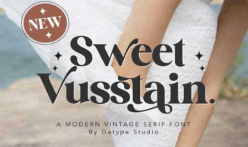 Sweet Vusstain Font
