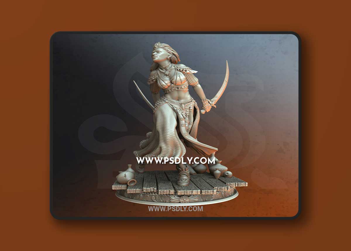 Sword Dancer - Nahida 3D Print 3D Model