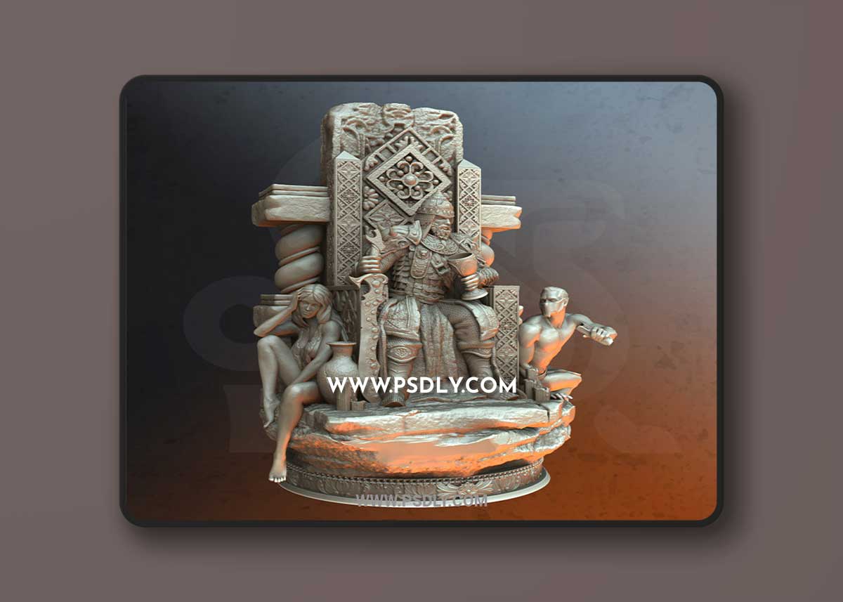 The Great Sultan Hakim 3D Print Model