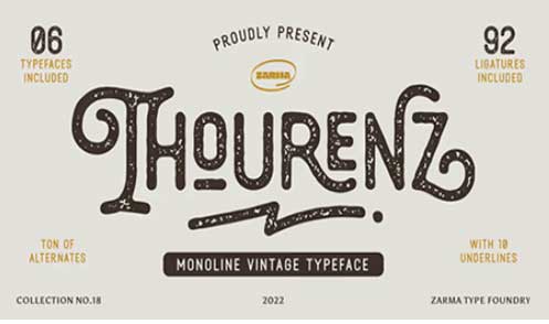 Thourenz Font Family