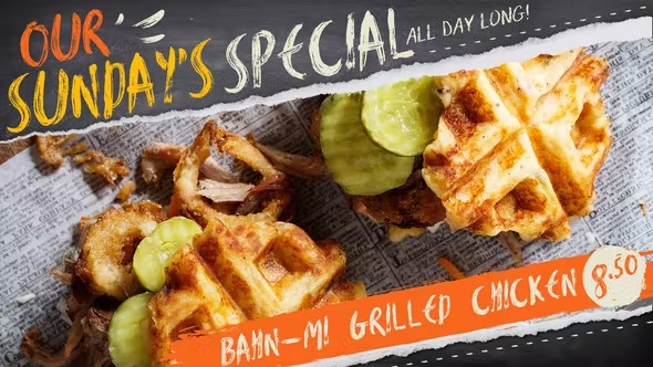 Videohive - Fun Urban Food Menu Slideshow - 38670167