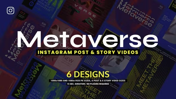 Videohive Metaverse Instagram Promotion 38706529