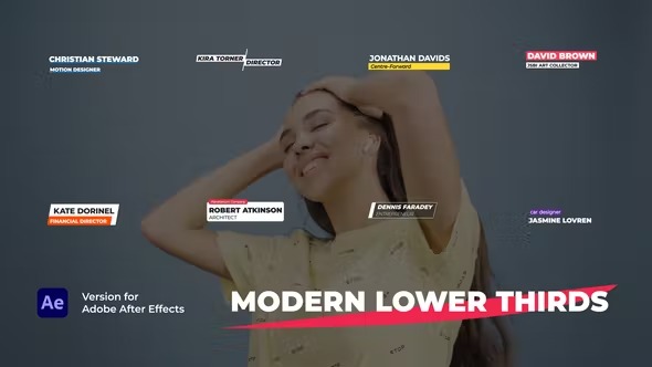 Videohive - Modern Lower Thirds - 38615630