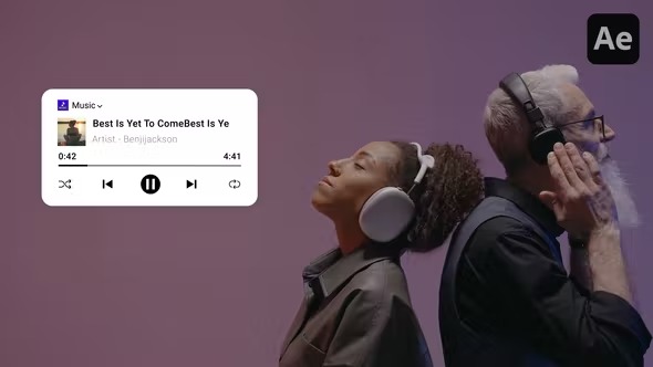 Videohive Music Player Pack 38052413