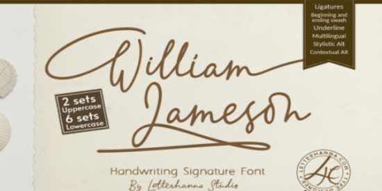 William Jameson Font