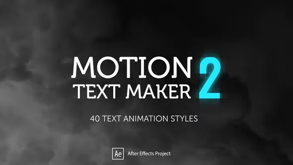 Videohive - Motion Text Maker 2 - 35846444