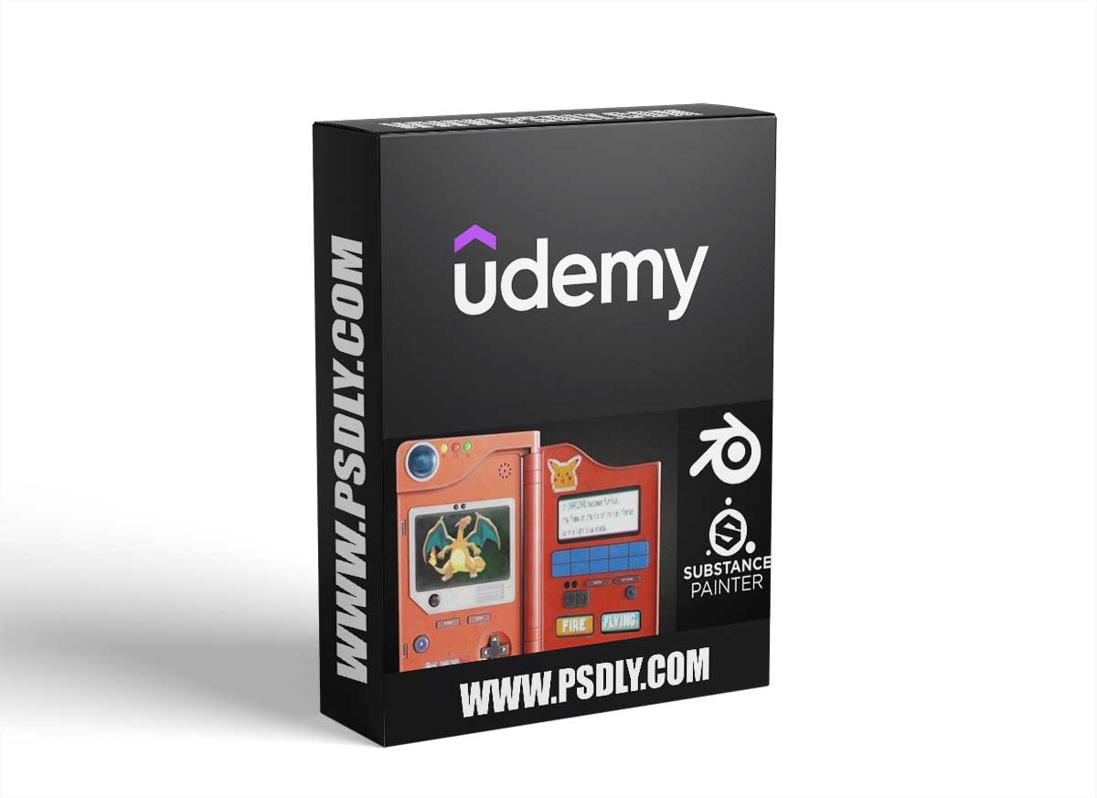 3D Prop Creation In Blender 3D And Substance Painter