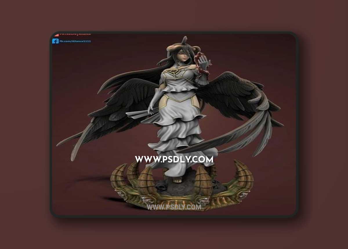 Albedo - Overlord 3D Print 3D Model