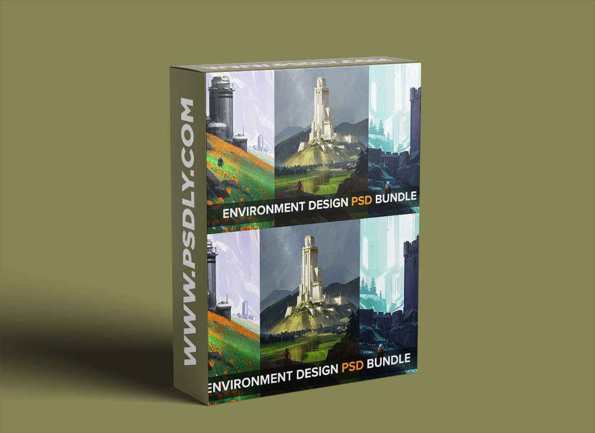 Artstation – Environment Design – PSD Bundle