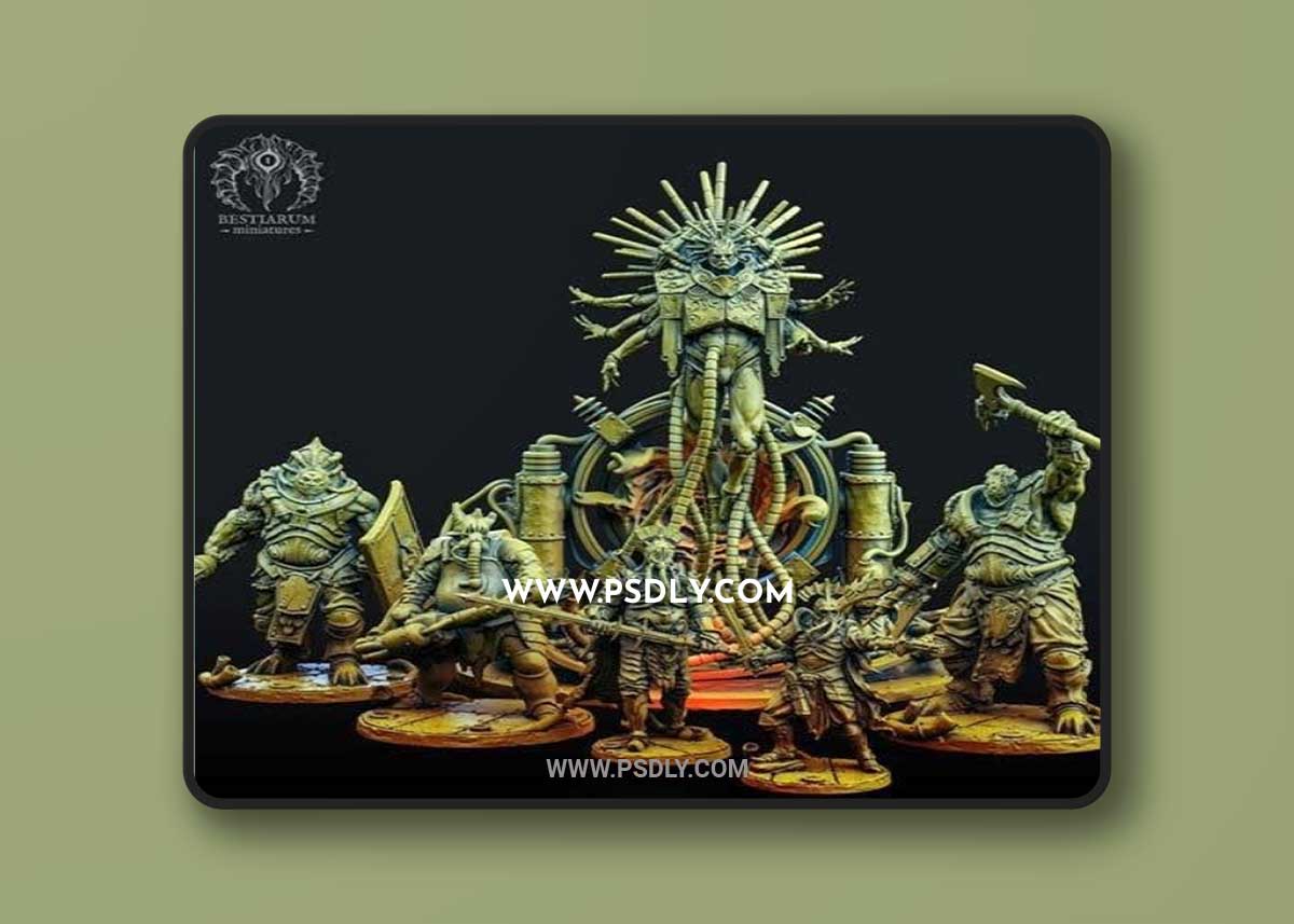 Bestiarum June Release 3D Print