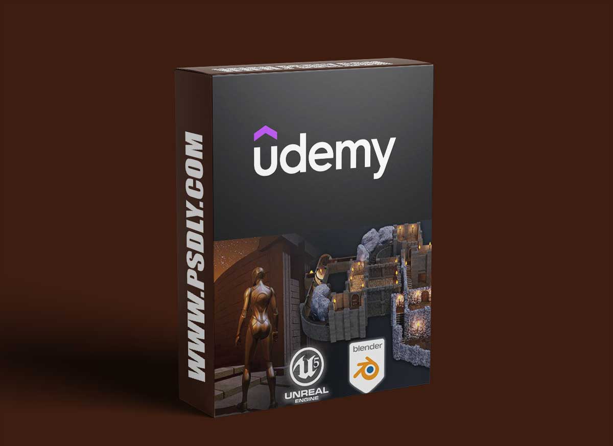 Blender 3 to Unreal Engine 5 Dungeon Modular Kitbash