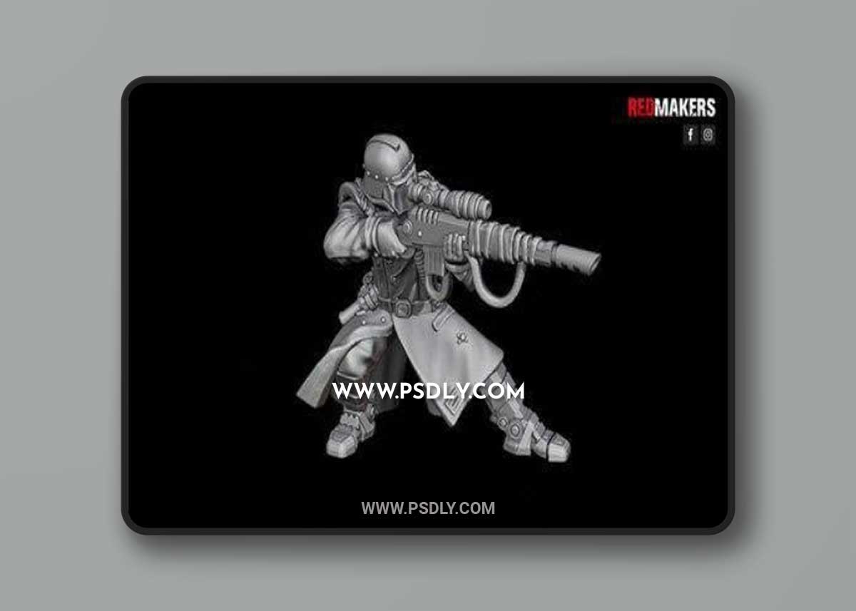 Death Squad - Snipers of the Imperial Force 3D Print