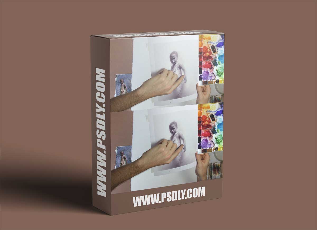 Dylan Pierce Watercolor Classes - Ingelosi - Portrait (Head and Shoulders)