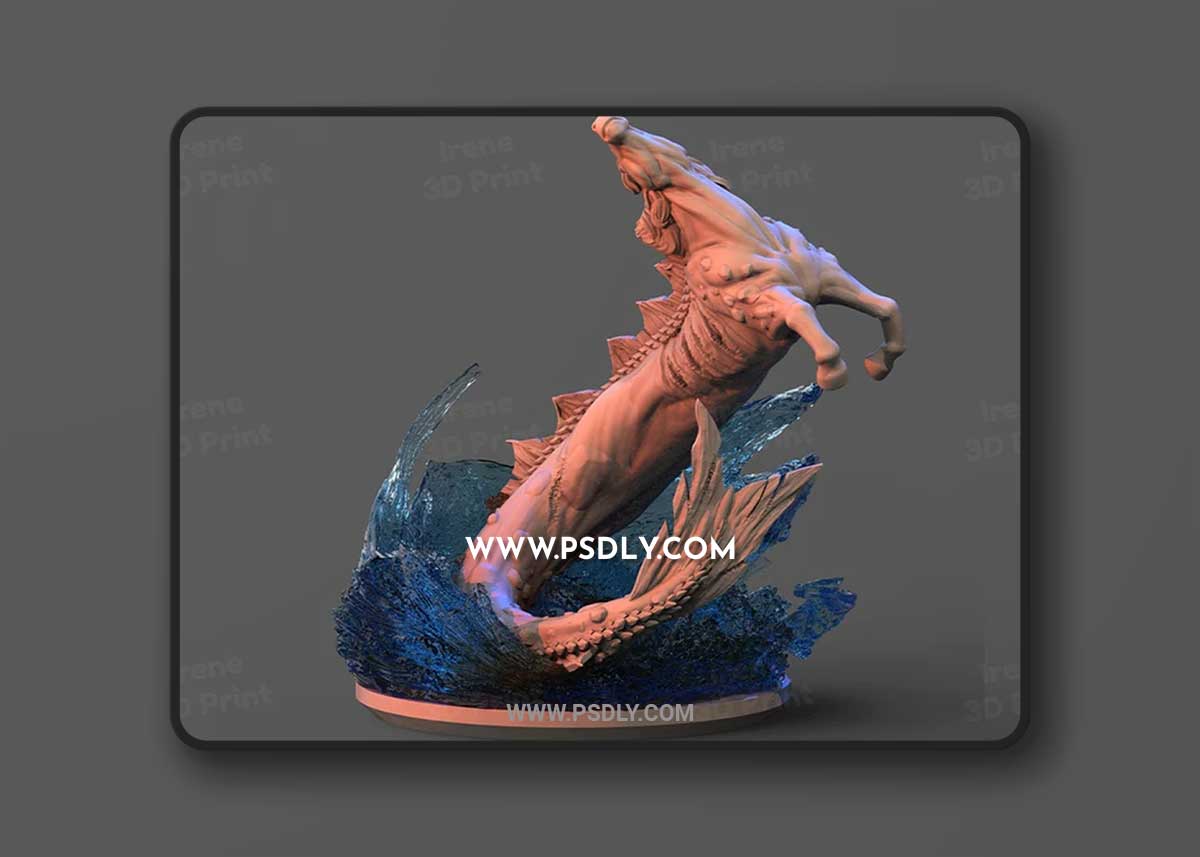 Farasi Bahari 3D Print 3D Model