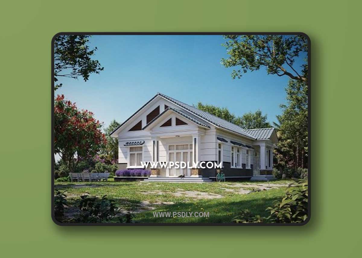 House Exterior By Vo Minh Thi 3D Model