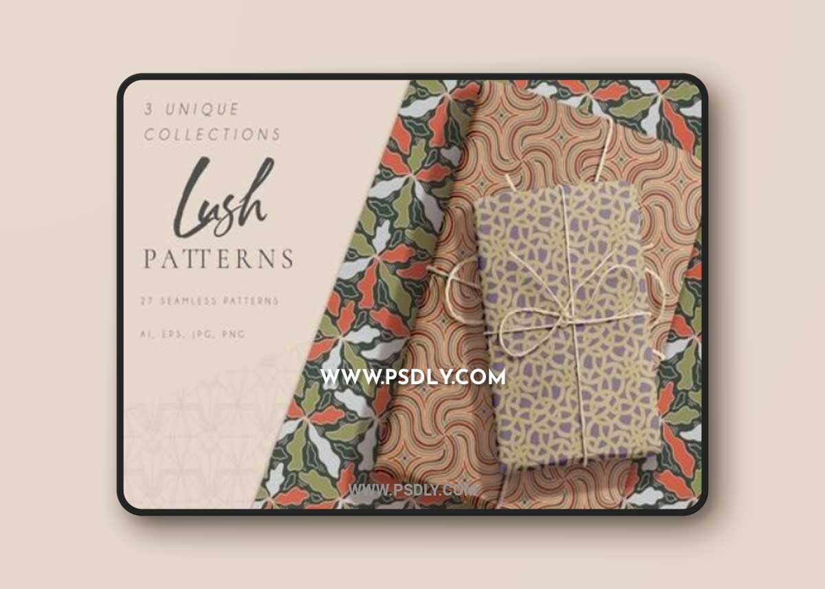 Lush Seamless Patterns Kit