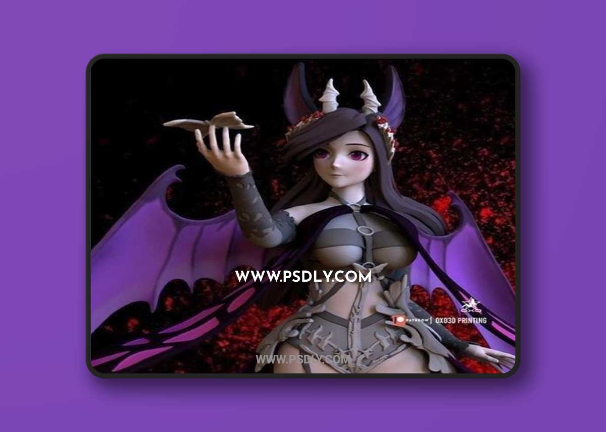 Mabinogi = Split Succubus Queen 3D Print