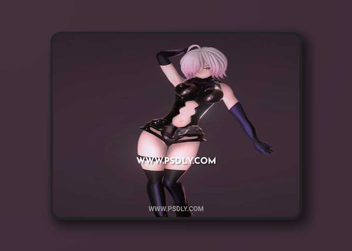 Mashu Kyrielight - FGO and Yae Sakura - Goushinnso Memento 3D Print