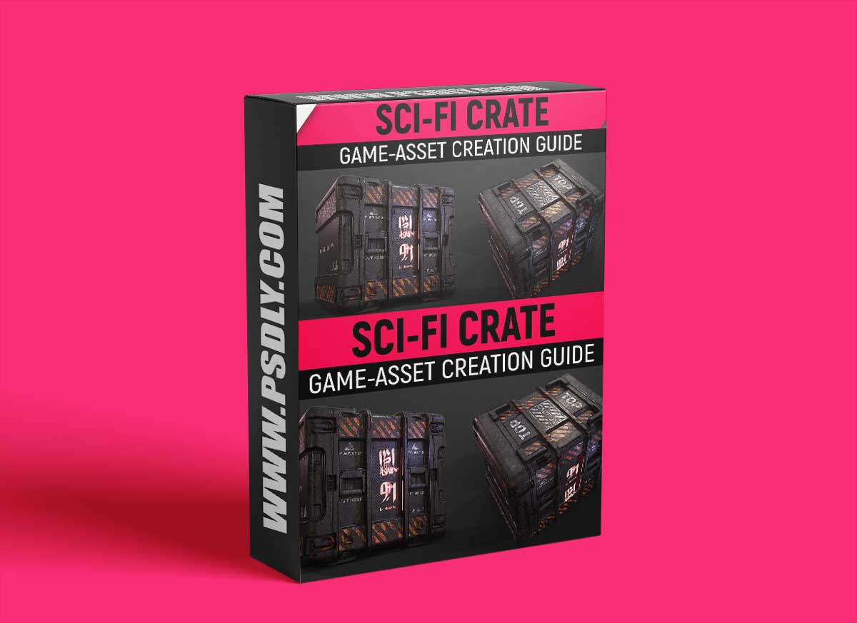 Model and Texture A Game Asset - Full Process