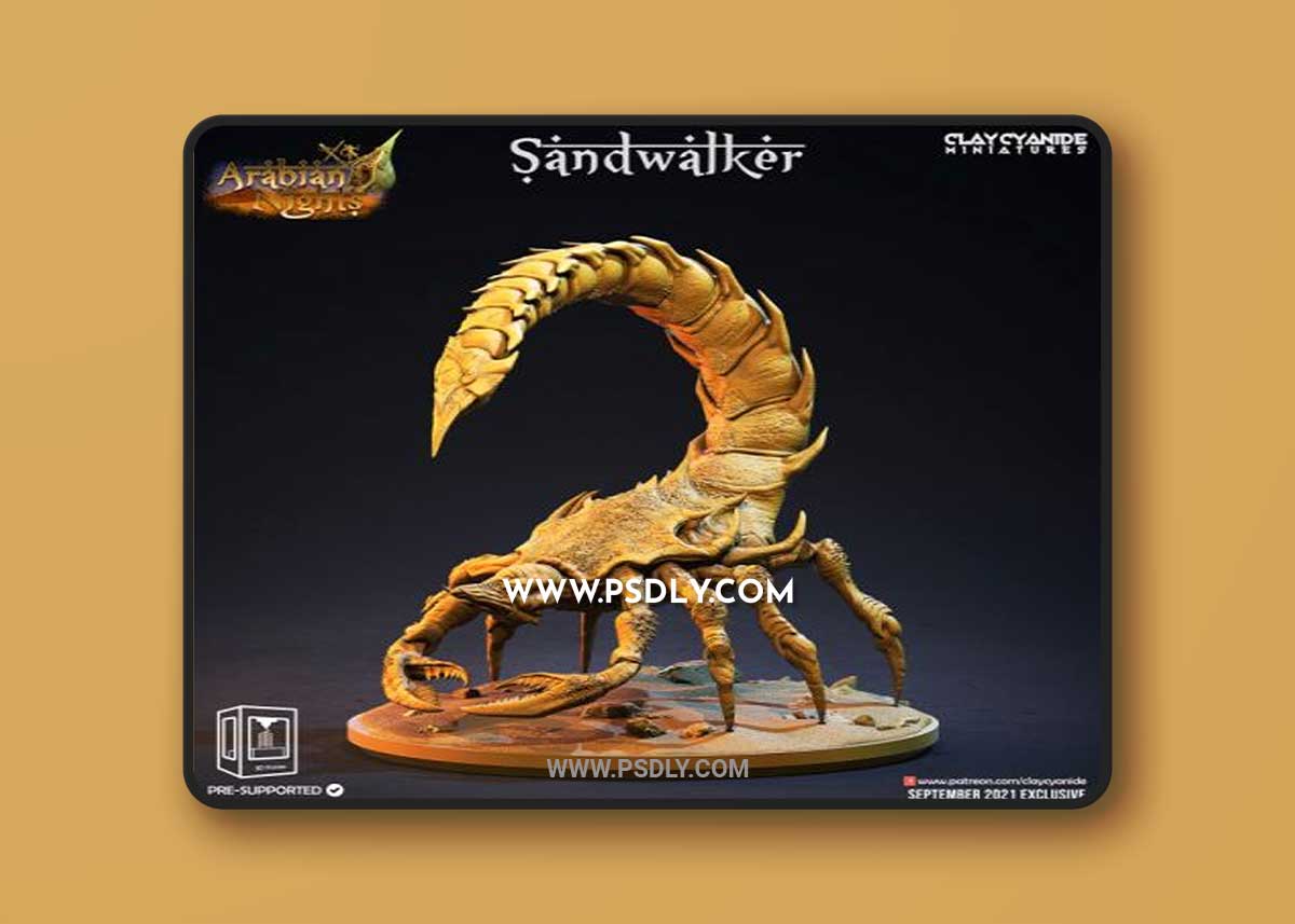 Sandwalker - 3D Print Model