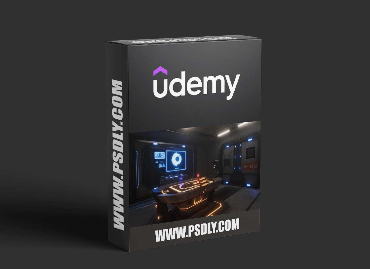 Sci-Fi 3D Game Environment Design Modeling & Texturing