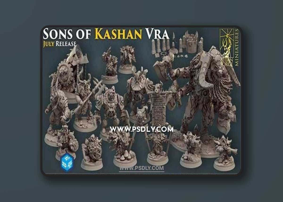 Sons of Kashan Vra 3D Print