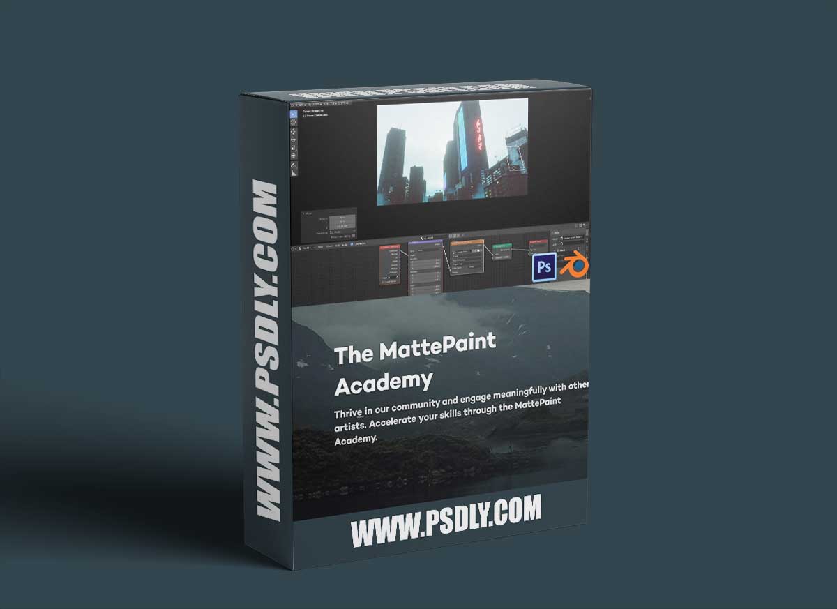 The MattePaint Academy – Blender For Matte Painters with Nikola Angelkoski