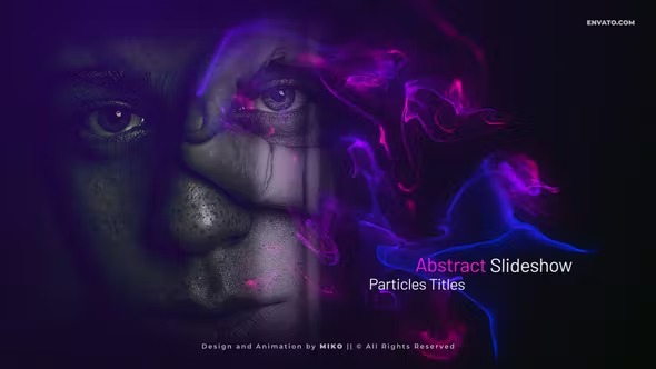 Videohive Abstract Particles Slideshow 39207874