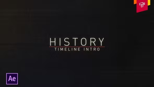 Videohive History Timeline Intro 39238947