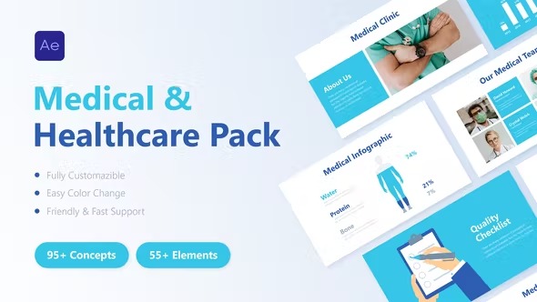 Videohive - Medical & Healthcare Pack - 37746380