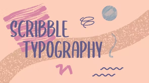 Videohive Scribble Typography 38843817