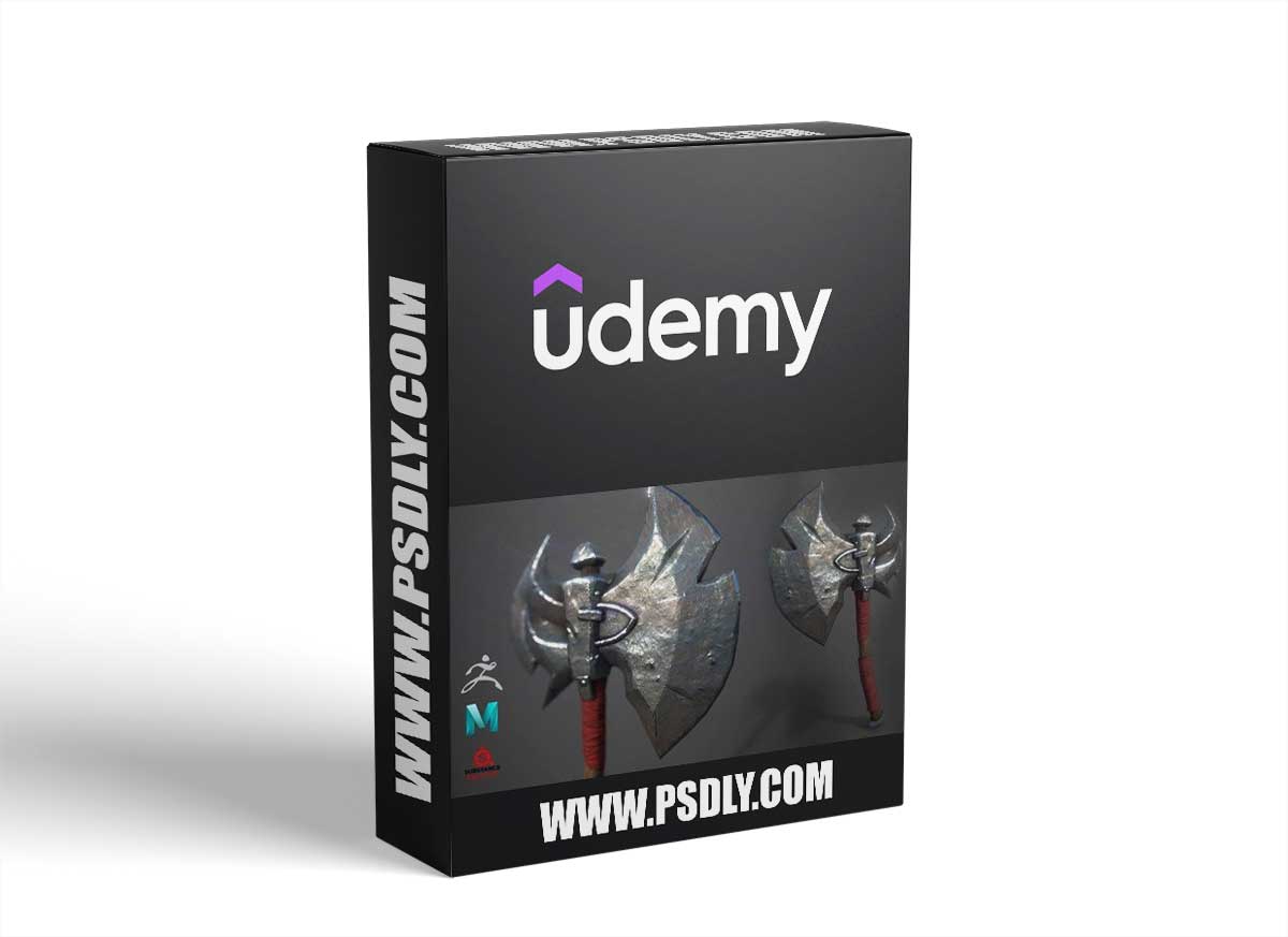 Weapon Modeling & Texturing For Game For Absolute Beginners