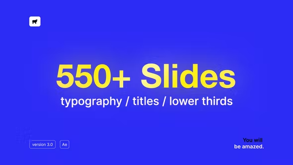 Videohive - Just Typography Pack V3 - 33130966