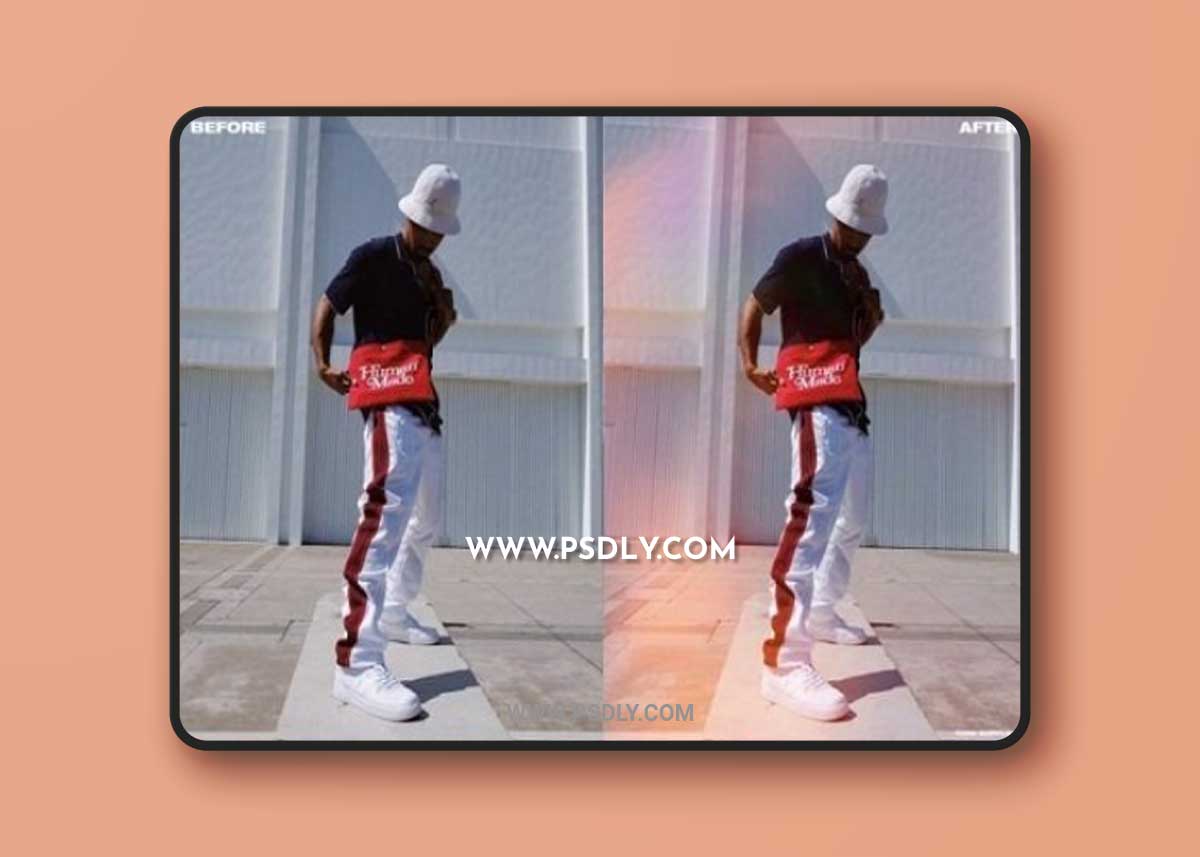 60 Retro Analog Light Leak Overlays