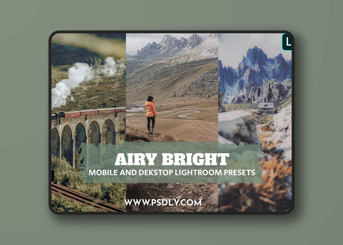 Airy Bright Lightroom Presets Dekstop and Mobile