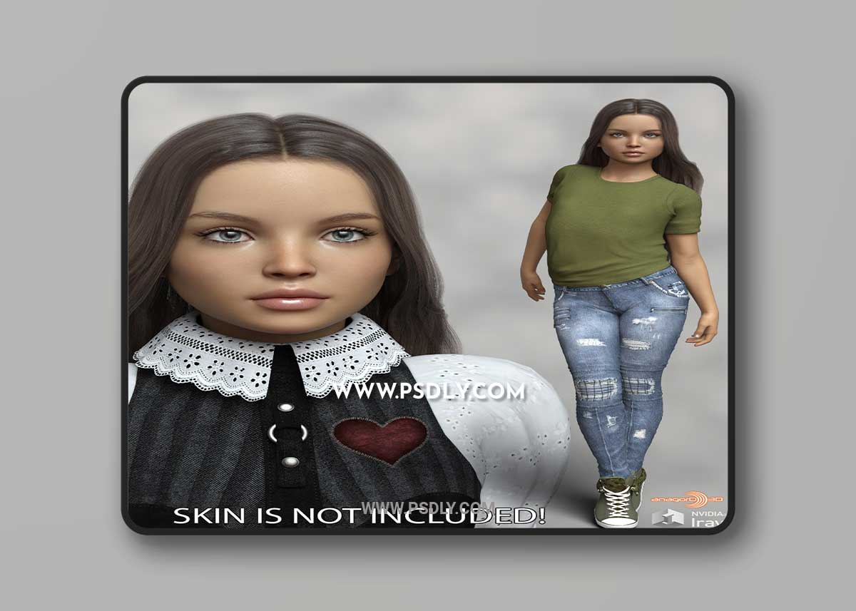 Anagord Tweens G8F Vol 1 3D Model